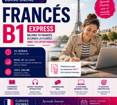 FRANCÉS DELF B1 EXPRESS ONLINE EN PLATAFORMA VIRTUAL